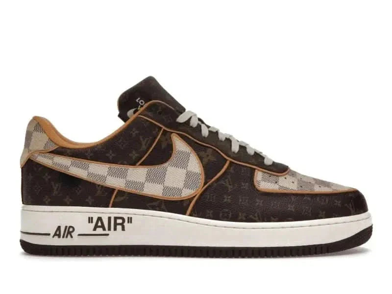 Nike Air Force 1 Low "Louis Vuitton Monogram Brown Damier Azur"