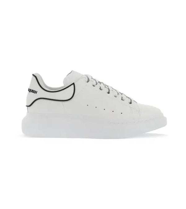 Alexander McQueen Heel Tab 'White & Black'