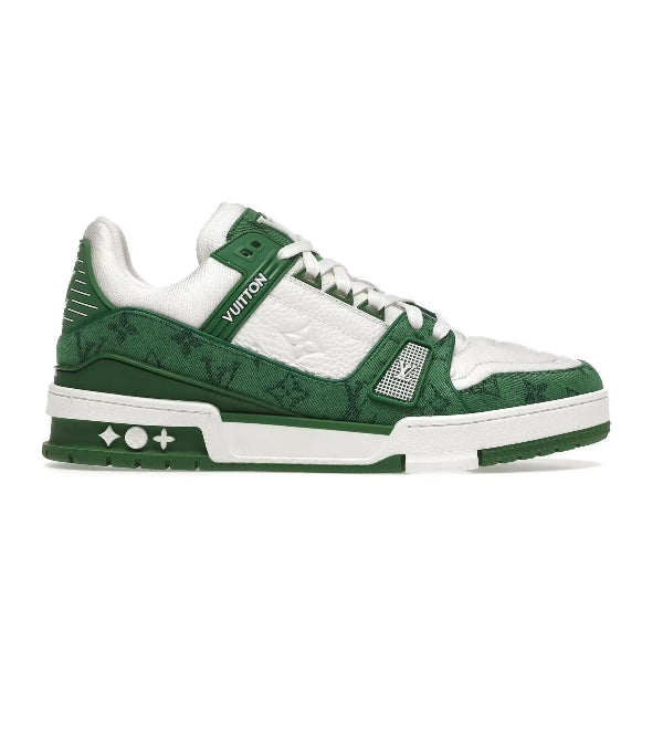 Louis Vuitton LV Monogram Green Denim Sneaker