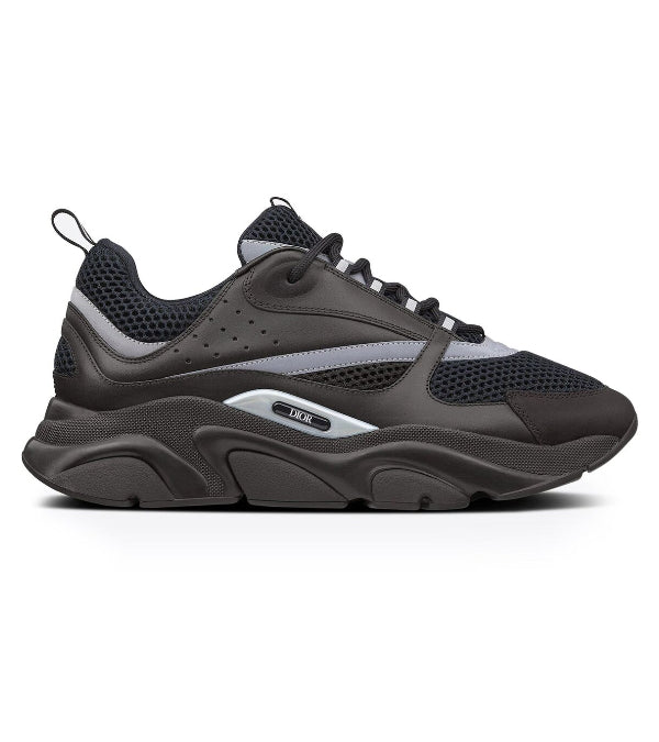 Dior B22 Black Calfskin Trainer