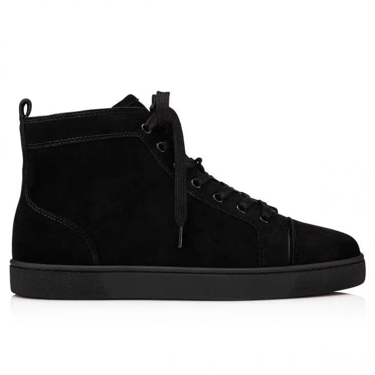 Louboutin Louis "Veau velours - Black"