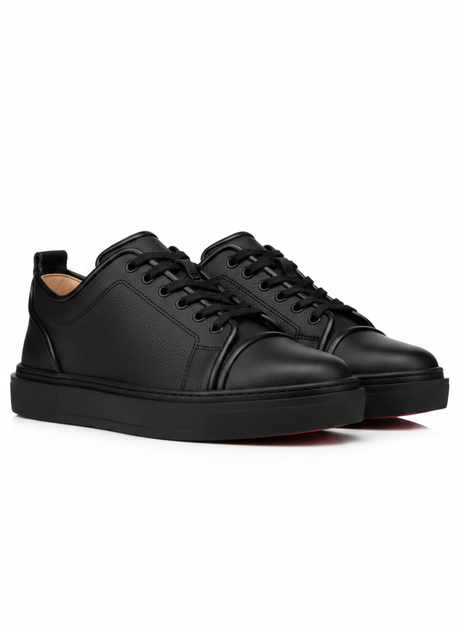 Louboutin Adolon Junior "Recycled polyester and bio-based materials - Black" — чифт