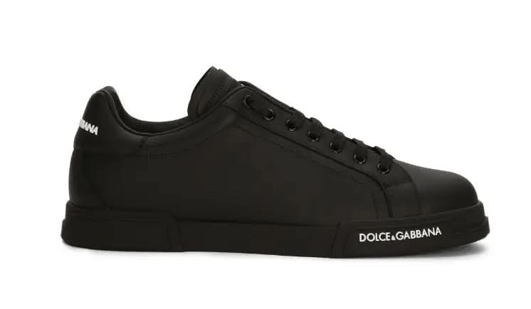 Dolce & Gabbana logo-patch low-top sneakers