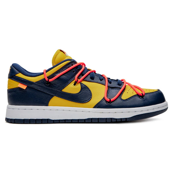 OFF-WHITE x Nike Dunk Low 'University Gold'