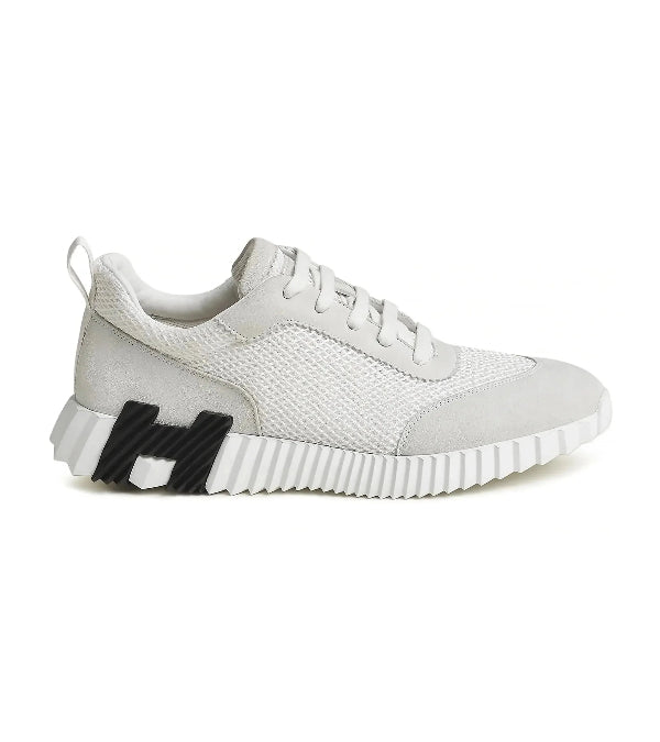 Hermes Paris Bouncing Sneaker White