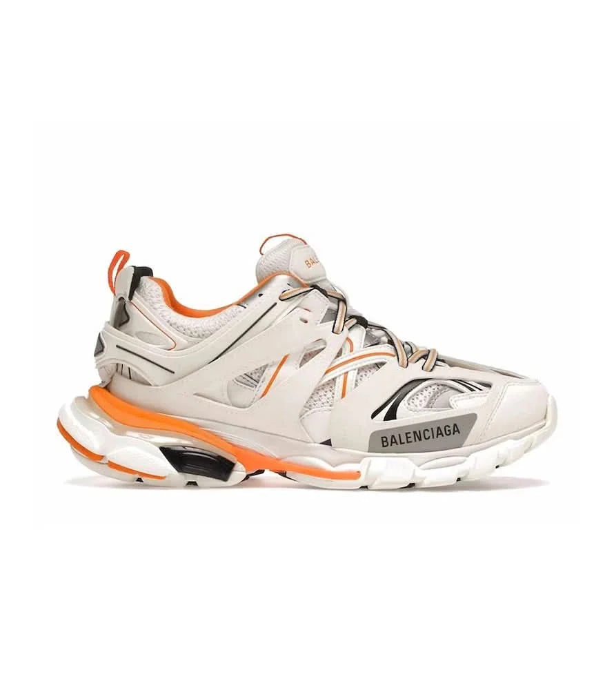Balenciaga Track Mesh 'White/Orange'